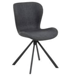 Draaibare Eetkamerstoel Tilda Stof - Antraciet/zwart -Collectie Woonkamermeubels Ontwerp zonder titel 2023 07 13T143540.180 f5a7