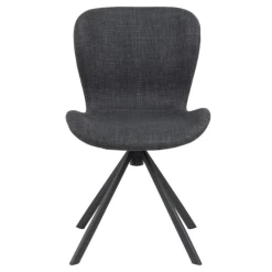 Draaibare Eetkamerstoel Tilda Stof - Antraciet/zwart -Collectie Woonkamermeubels Ontwerp zonder titel 2023 07 13T143655.283 56c1