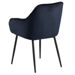 Eetkamerstoel Lynn - Donkerblauw/zwart 19 Eetkamerstoel Lynn - Donkerblauw/zwart -Collectie Woonkamermeubels Ontwerp zonder titel 2023 07 17T161431.700 85f5