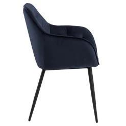 Eetkamerstoel Lynn - Donkerblauw/zwart 17 Eetkamerstoel Lynn - Donkerblauw/zwart -Collectie Woonkamermeubels Ontwerp zonder titel 2023 07 17T161835.370 38ba