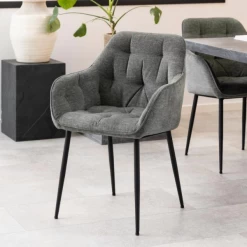 Eetkamerstoel Brooke - Donkergrijs 22 Eetkamerstoel Brooke - Donkergrijs -Collectie Woonkamermeubels Ontwerp zonder titel 2023 07 17T162329.736 8867