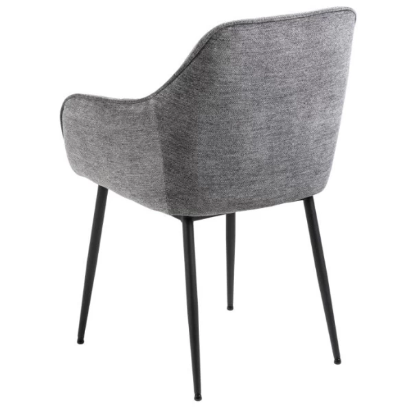 Eetkamerstoel Brooke - Donkergrijs 10 Eetkamerstoel Brooke - Donkergrijs - Afbeelding 10