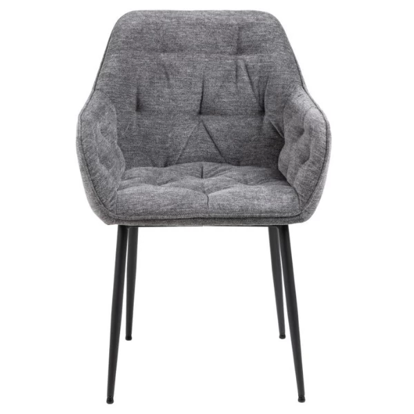 Eetkamerstoel Brooke - Donkergrijs 9 Eetkamerstoel Brooke - Donkergrijs - Afbeelding 9