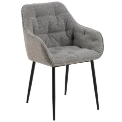 Eetkamerstoel Bridget Stof En Metaal - Grijs/zwart 19 Eetkamerstoel Bridget Stof En Metaal - Grijs/zwart -Collectie Woonkamermeubels Ontwerp zonder titel 2023 07 17T165020.193 3b36