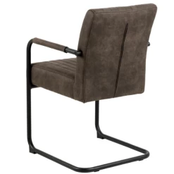 Sledestoel Adinda Met Armleuning - Antraciet/zwart -Collectie Woonkamermeubels Ontwerp zonder titel 2023 08 30T165232.803 cfe6