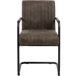 Sledestoel Adinda Met Armleuning - Antraciet/zwart -Collectie Woonkamermeubels Ontwerp zonder titel 2023 08 30T165410.285 d692