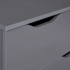 Commode Silenzia | 81,5 X 40 X 111,9 | 6 Lades | Kleur: Donkergrijs -Collectie Woonkamermeubels Ontwerp zonder titel 2023 09 25T165731.973 ad10