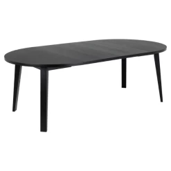 Verlengbare Eettafel Sieg, Ø120/220x75 Cm - Zwart -Collectie Woonkamermeubels Ontwerp zonder titel 2023 10 09T131919.129 4083