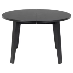 Verlengbare Eettafel Sieg, Ø120/220x75 Cm - Zwart -Collectie Woonkamermeubels Ontwerp zonder titel 2023 10 09T131947.464 9070