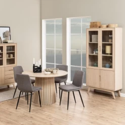 Ronde Eettafel Krishna - Wit Eikenfineer, Ø120x75 Cm 13 Ronde Eettafel Krishna - Wit Eikenfineer, Ø120x75 Cm -Collectie Woonkamermeubels Ontwerp zonder titel 2023 10 11T165400.324 a3c9