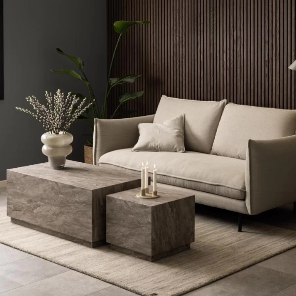 Koffietafelset Dice 2st - Grijs Marmerlook 7 Koffietafelset Dice 2st - Grijs Marmerlook - Afbeelding 7