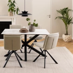 Eetkamerstoel Flynn Draaibaar En Met Rits - Beige -Collectie Woonkamermeubels Ontwerp zonder titel 2023 10 24T151955.771 82f1