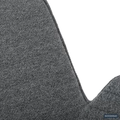 Stoel 'Amir' | Donkergrijs | Metalen Poten En Bouclé Bekleding | H84 X B66 X D58cm -Collectie Woonkamermeubels Ontwerp zonder titel 2023 11 07T083300.440 2b83