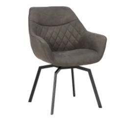 Doron Microfiber En PU Stoel Grijs | Metalen Poten | Draaibaar". -Collectie Woonkamermeubels Ontwerp zonder titel 2023 11 07T090625.084 2c2a