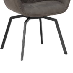 Doron Microfiber En PU Stoel Grijs | Metalen Poten | Draaibaar". -Collectie Woonkamermeubels Ontwerp zonder titel 2023 11 07T091743.030 bbff