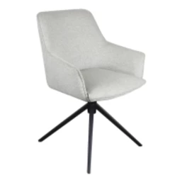 Draaibare Stoffen Stoel 'Iris' Zandkleur| Metalen Poten | 180° Draaibaar -Collectie Woonkamermeubels Ontwerp zonder titel 2023 11 08T102339.050 4856