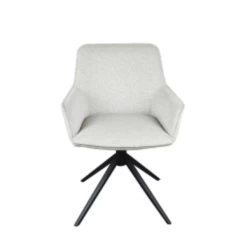 Draaibare Stoffen Stoel 'Iris' Zandkleur| Metalen Poten | 180° Draaibaar -Collectie Woonkamermeubels Ontwerp zonder titel 2023 11 08T102432.612 c751