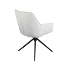 Draaibare Stoffen Stoel 'Iris' Zandkleur| Metalen Poten | 180° Draaibaar -Collectie Woonkamermeubels Ontwerp zonder titel 2023 11 08T102636.555 8458