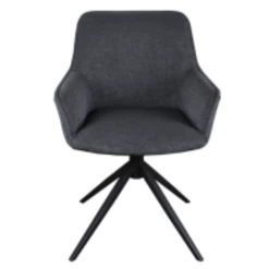 Draaibare Stoffen Stoel 'Iris' Donkergrijs| Metalen Poten | 180° Draaibaar 15 Draaibare Stoffen Stoel 'Iris' Donkergrijs| Metalen Poten | 180° Draaibaar -Collectie Woonkamermeubels Ontwerp zonder titel 2023 11 08T155315.141 7b76