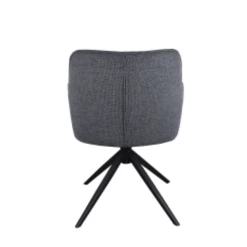 Draaibare Stoffen Stoel 'Iris' Donkergrijs| Metalen Poten | 180° Draaibaar 12 Draaibare Stoffen Stoel 'Iris' Donkergrijs| Metalen Poten | 180° Draaibaar -Collectie Woonkamermeubels Ontwerp zonder titel 2023 11 08T155407.979 0f0f