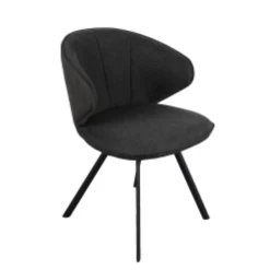 Stoel 'Daisy' Grijze Stof En Grijze PU | Metalen Poten, 100% Polyester PU Bekleding 21 Stoel 'Daisy' Grijze Stof En Grijze PU | Metalen Poten, 100% Polyester PU Bekleding -Collectie Woonkamermeubels Ontwerp zonder titel 2023 11 08T164327.278 716a