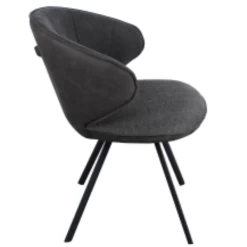 Stoel 'Daisy' Grijze Stof En Grijze PU | Metalen Poten, 100% Polyester PU Bekleding 18 Stoel 'Daisy' Grijze Stof En Grijze PU | Metalen Poten, 100% Polyester PU Bekleding -Collectie Woonkamermeubels Ontwerp zonder titel 2023 11 08T164448.336 6609