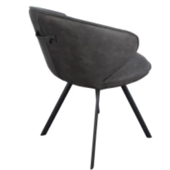 Stoel 'Daisy' Grijze Stof En Grijze PU | Metalen Poten, 100% Polyester PU Bekleding 16 Stoel 'Daisy' Grijze Stof En Grijze PU | Metalen Poten, 100% Polyester PU Bekleding -Collectie Woonkamermeubels Ontwerp zonder titel 2023 11 08T164606.868 8cf7