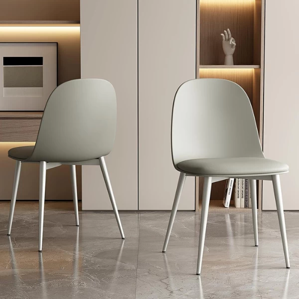 Grijsgroene Stoel 'Jasmin' Uit Polypropyleen Met PU Zitting | Metalen Poten | H81 X B51 X D44 CmGrijze Stoel 'Jasmin' Uit Polypropyleen Met PU Zitting | Metalen Poten | H81 X B51 X D44 Cm 2 Grijsgroene Stoel 'Jasmin' Uit Polypropyleen Met PU Zitting | Metalen Poten | H81 X B51 X D44 CmGrijze Stoel 'Jasmin' Uit Polypropyleen Met PU Zitting | Metalen Poten | H81 X B51 X D44 Cm - Afbeelding 2