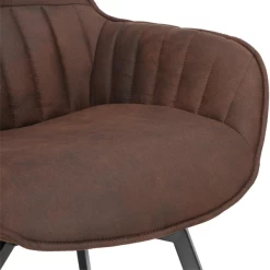 Bora' Stoel: Bruin Microvezel PU | Metalen Poten En Stoffen Bekleding 15 Bora' Stoel: Bruin Microvezel PU | Metalen Poten En Stoffen Bekleding -Collectie Woonkamermeubels Ontwerp zonder titel 2023 11 09T100513.106 10b7