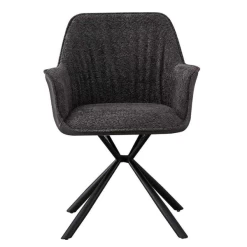 Bouclé Stoel Lucie Lichtgrijze PU Rug | Metalen Poten | H82,5 X B62 X D63 Cm -Collectie Woonkamermeubels Ontwerp zonder titel 2023 11 14T081458.194 3417