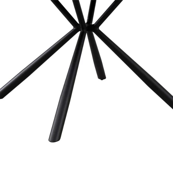 Stoel 'Lyra' PU Lichtgrijs | Metalen Poten En PU Bekleding 3 Stoel 'Lyra' PU Lichtgrijs | Metalen Poten En PU Bekleding - Afbeelding 3