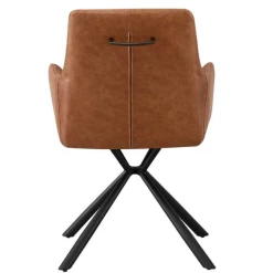 Stoel 'Lyra' PU Cognac | Metalen Poten En PU Bekleding 12 Stoel 'Lyra' PU Cognac | Metalen Poten En PU Bekleding -Collectie Woonkamermeubels Ontwerp zonder titel 2023 11 14T091702.496 645f