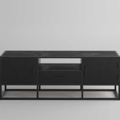 Madeira TV-meubel: 140cm Zwart Magnolia | Exotisch Hout En Metaal 13 Madeira TV-meubel: 140cm Zwart Magnolia | Exotisch Hout En Metaal -Collectie Woonkamermeubels Ontwerp zonder titel 2023 11 14T142842.855 5d61