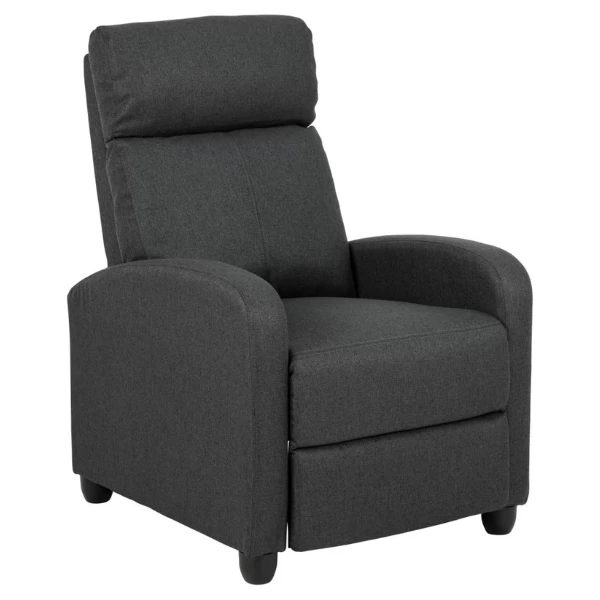 Siom Relaxfauteuil, Malmo Stof Antraciet, Duwfunctie, 67x87cm 7 Siom Relaxfauteuil, Malmo Stof Antraciet, Duwfunctie, 67x87cm - Afbeelding 7