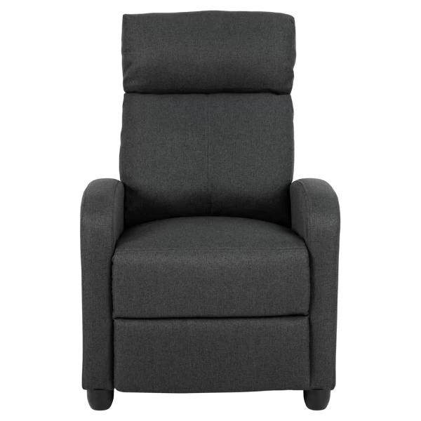 Siom Relaxfauteuil, Malmo Stof Antraciet, Duwfunctie, 67x87cm 5 Siom Relaxfauteuil, Malmo Stof Antraciet, Duwfunctie, 67x87cm - Afbeelding 5