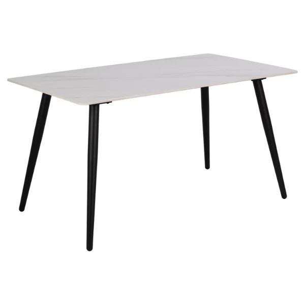 Moderne Rechthoekige Eettafel Wicklow, 140x80 Cm". 6 Moderne Rechthoekige Eettafel Wicklow, 140x80 Cm". - Afbeelding 6