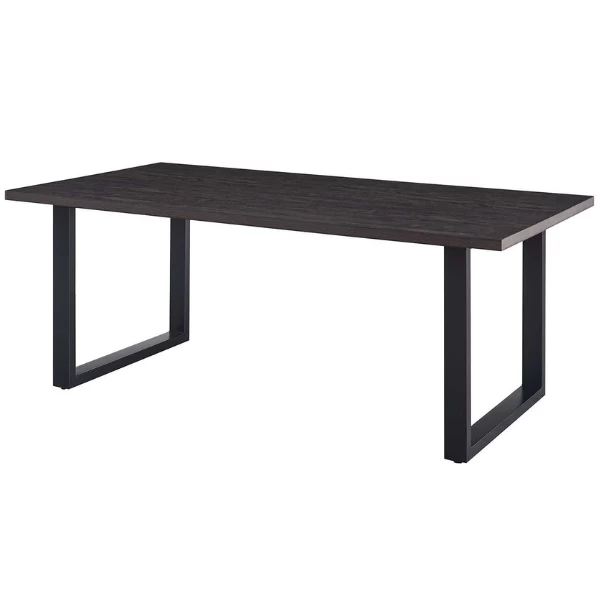 Alexander 200cm Donkerbruine Tafel | Metalen Poten, MDF Tafelblad". 8 Alexander 200cm Donkerbruine Tafel | Metalen Poten, MDF Tafelblad". - Afbeelding 8