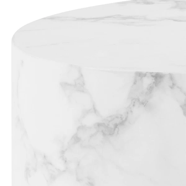 Set Van 2 Ovale Salontafels Carrara - Wit Marmer 3 Set Van 2 Ovale Salontafels Carrara - Wit Marmer - Afbeelding 3