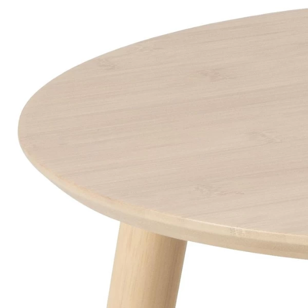 Set Van 2 Salontafels Roslin - Bamboe 2 Set Van 2 Salontafels Roslin - Bamboe - Afbeelding 2