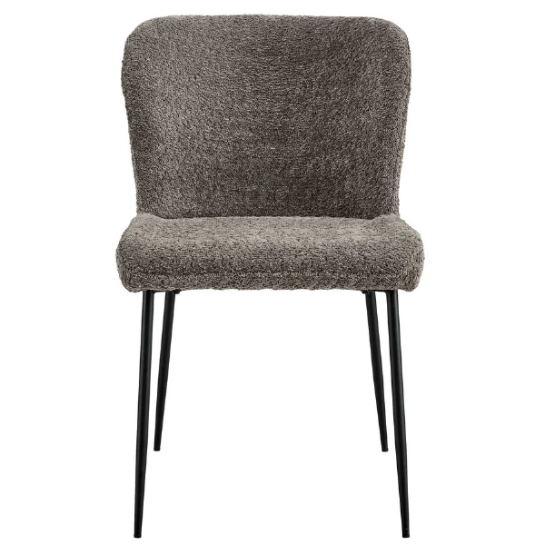 Lisa Bouclé Zandkleurige Stoel - Metalen Poten, H 85 X B-L 50 X D-P 62 Cm 7 Lisa Bouclé Zandkleurige Stoel - Metalen Poten, H 85 X B-L 50 X D-P 62 Cm - Afbeelding 7