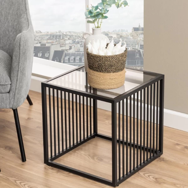 Bijzettafel Strington - Zwart 4 Bijzettafel Strington - Zwart - Afbeelding 4