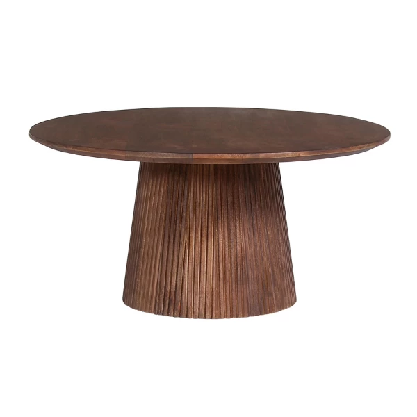 Miguel Ronde Salontafel 80cm Lichtbruin 8 Miguel Ronde Salontafel 80cm Lichtbruin - Afbeelding 8