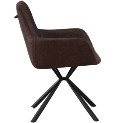 Stoel 'Lyra' PU Bruin | Metalen Poten En PU Bekleding -Collectie Woonkamermeubels Ontwerp zonder titel 2023 11 21T110227.024 967e