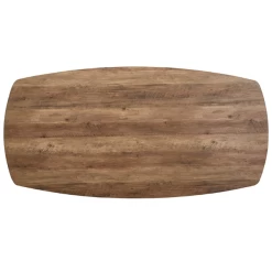 Aziz 200 Cm Deense Ovaal Tafel Met Mangodecor | Metalen Poten, MDF Blad, ABS Rand | H76 X B200 X D100 Cm - 25mm -Collectie Woonkamermeubels Ontwerp zonder titel 2023 11 22T091835.947 0bb4