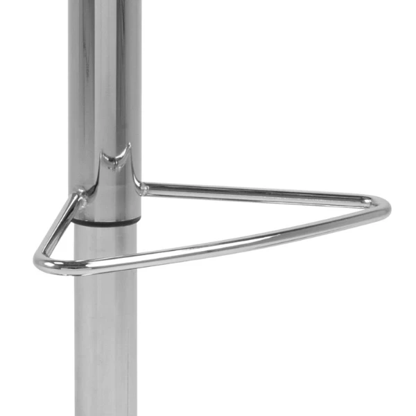 Patchwork Sylvia Barkruk - Chroomstaal, Draaibaar En Gasveer 2 Patchwork Sylvia Barkruk - Chroomstaal, Draaibaar En Gasveer - Afbeelding 2