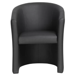 Charlie' PU Zwart Kuipstoel | H-H 81 X B-L 64 X D-P 62 Cm -Collectie Woonkamermeubels Ontwerp zonder titel 2023 11 22T104841.213 4829