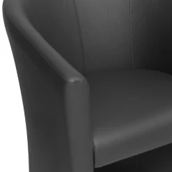 Charlie' PU Zwart Kuipstoel | H-H 81 X B-L 64 X D-P 62 Cm -Collectie Woonkamermeubels Ontwerp zonder titel 2023 11 22T105051.036 ad6e