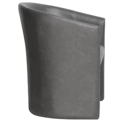 Charlie' PU Donkergrijze Kuipstoel | H-H 81 X B-L 64 X D-P 62 Cm -Collectie Woonkamermeubels Ontwerp zonder titel 2023 11 22T112745.960 1404