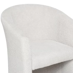 Charlie' Zandkleurige Bouclé Kuipstoel | Spaanplaat En PU Bekleding | H 81 X B 64 X D 62 Cm -Collectie Woonkamermeubels Ontwerp zonder titel 2023 11 22T165751.594 6801