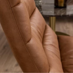 Kentucky Mix Loungestoel: Brandy 9, Slede Onderstel -Collectie Woonkamermeubels Ontwerp zonder titel 2023 11 23T080846.059 7105